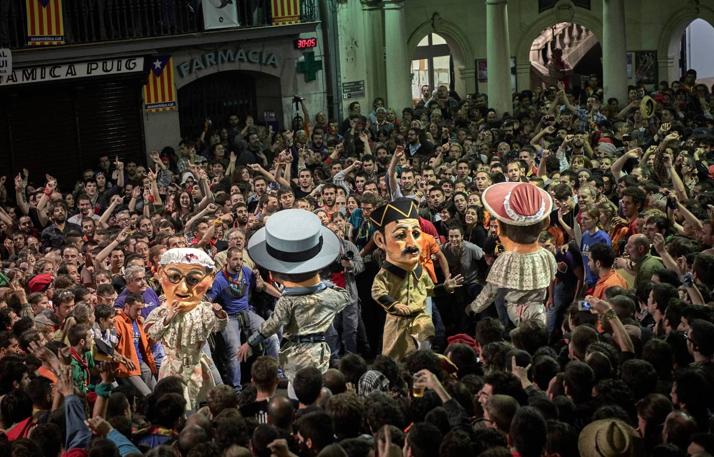 Berga y la Patum, un rito festivo de fuego, música y comunidad