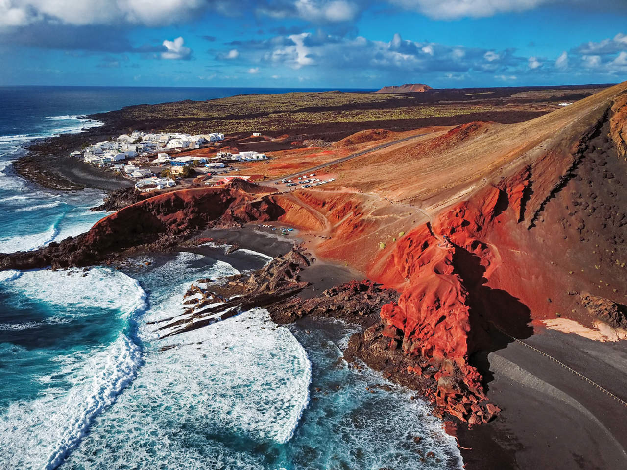 Órzola, el final de la carretera en el norte de Lanzarote